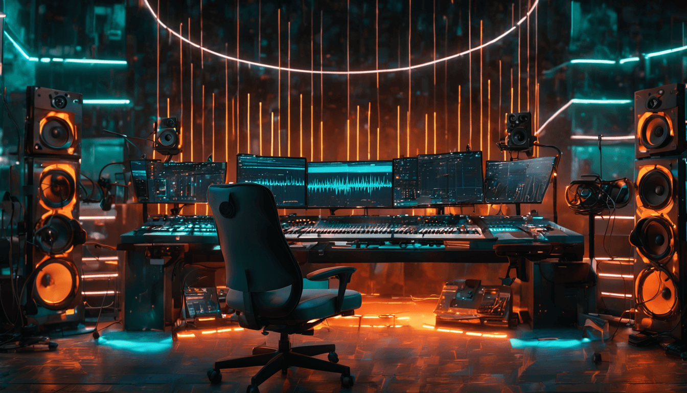 Audio moving from Bitwig Studio's arranger into the Godot engine — the DAW-to-Godot audio pipeline